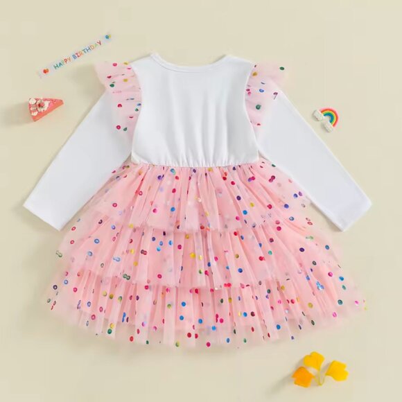 Cocomelon Dress Smash Cake Coco Melon First Birthday Long Sleeve Clothes - Picture 4 of 7